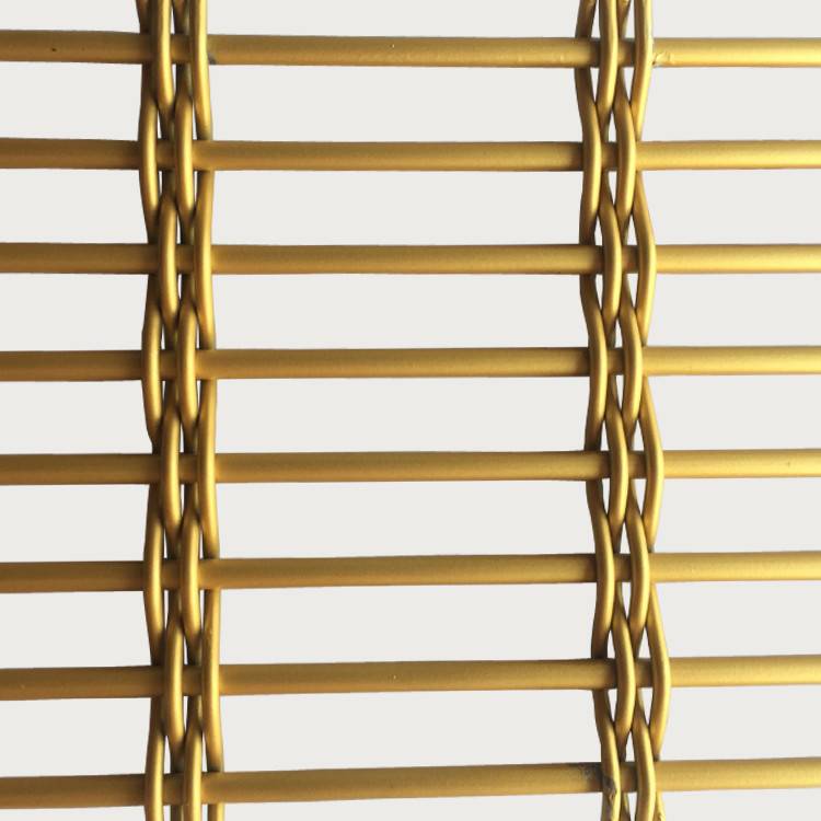 1. XY-7543P Gold color Metal Mesh Divider for Decoration