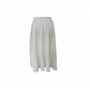 White Slip A-line Skirt