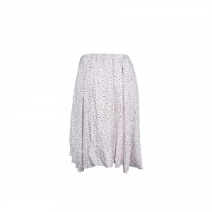 Mauve Daisy Floral Skirt
