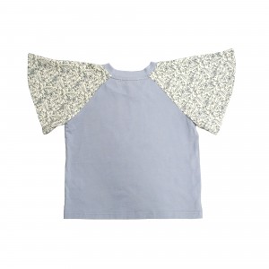 Cotton simple high-quality children’s short-sleeves top