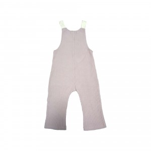Knitted Simple Loose Sleeveless Children’s Jumpsuit