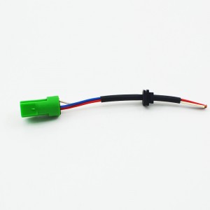 3PIN зелен конектор за кола, плъгин за свързване Водоустойчив кабелен сноп мъжко-женско докинг устройство Sheng Hexin