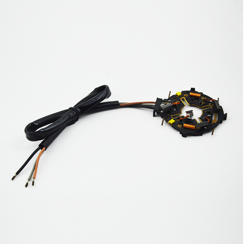 China DC motor carbon brush holder assembly wiring harness Charged ...
