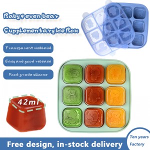 Bear Supplementary Food Ice tray