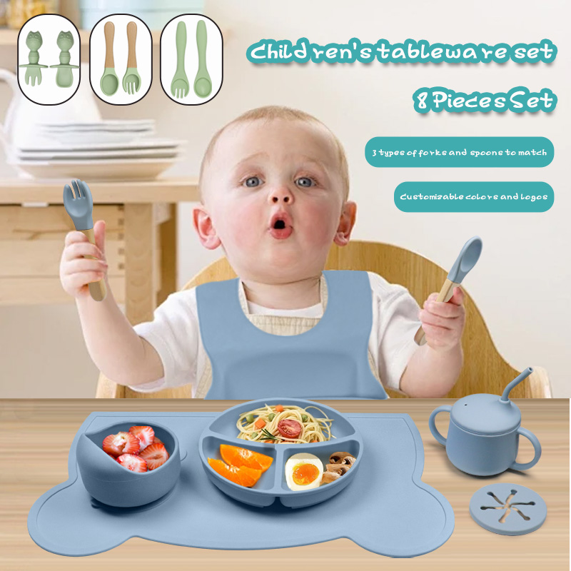 silicone baby set