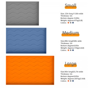 Multi size Silicone large-sized barbecue outdoor dustproof pad