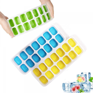 High Quality Silicone Ice Tray - 14 Ice Tray With Removable Lid – SHY