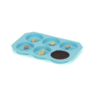 BM14 BitCoint Shaped Silicone Bpa-free Ice Cube Tray Molds With Lid For Ice Whiskey Candy