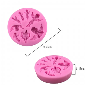Sugarcraft Angel Silicone Mold Fondant Mold Cake Decorating Tools Candy Clay Chocolate Gumpaste Molds Resin Clay Soap Moulds