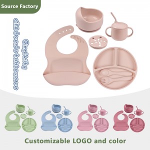 Silicone Baby Feeding Set,  Baby Led Weaning Supplies