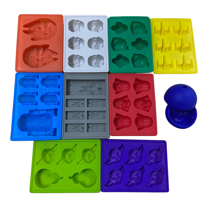 Star Chocolate Wars Molds Silicone Ice Cube Trays Featured Image
