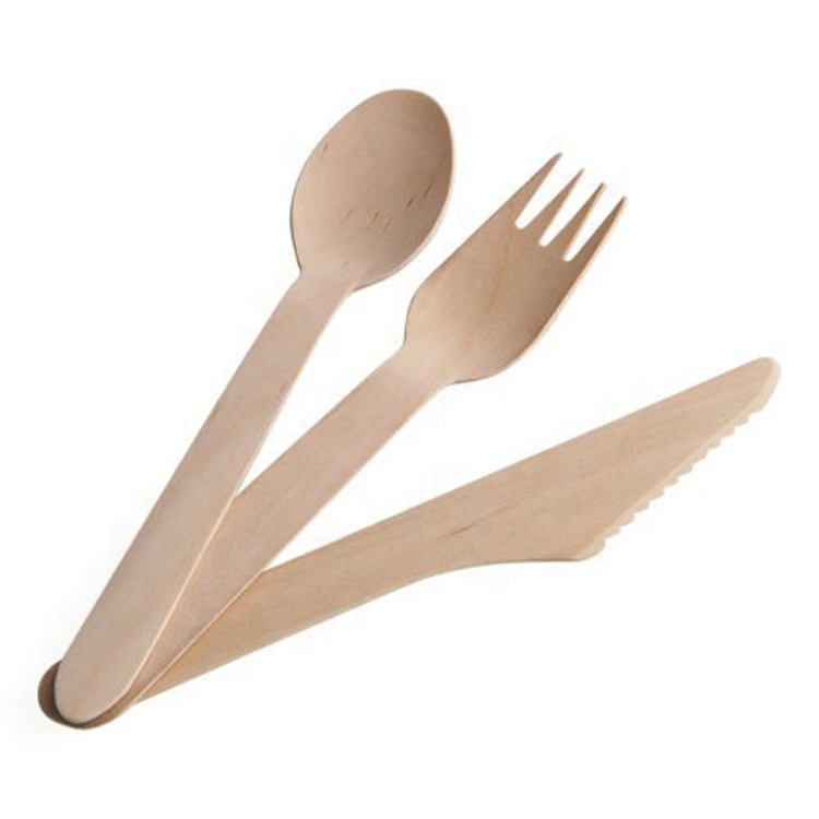 Discount wholesale Stainless Steel Straw - Wood Spoon/Forks/Knives Disposable Wooden Cutlery – SHY