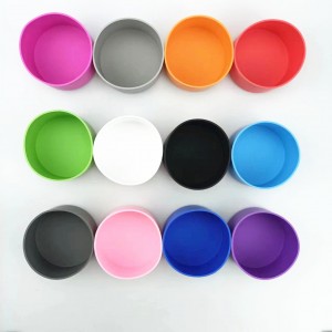 Silicone insulated cup cover, anti slip and high temperature resistant space cup cover, diameter 7.5cm9cm, water cup silicone pad