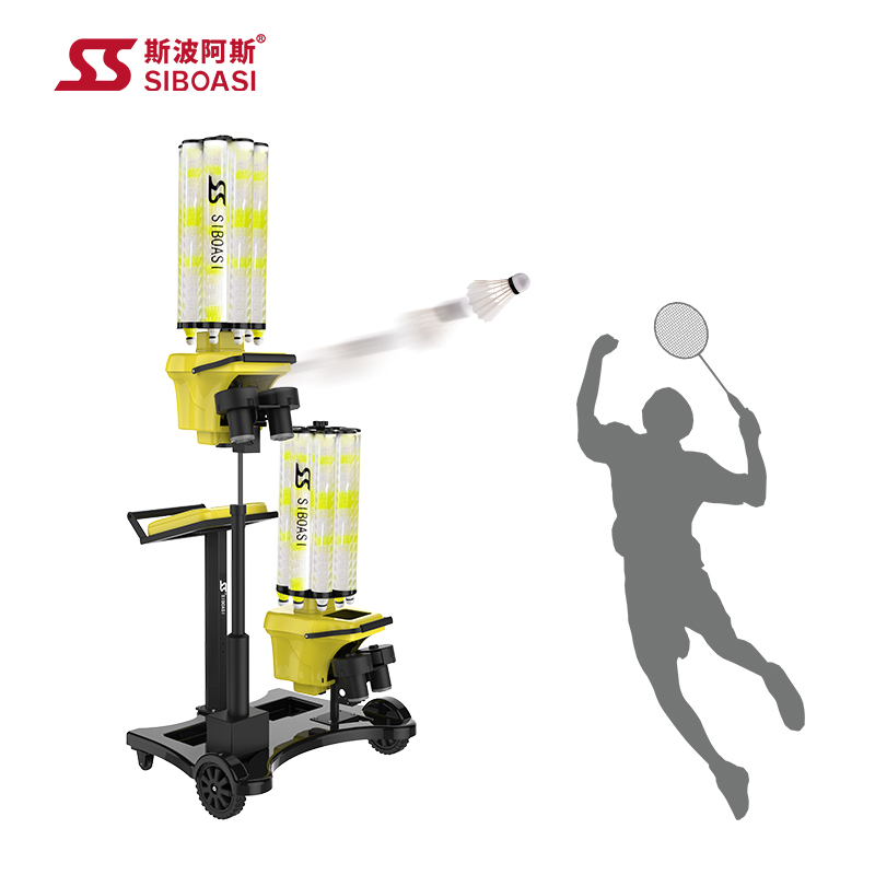 badminton shuttlecock shooting feeding machine
