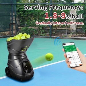 2022 New Style Siboasi APP Control Intelligent Siboasi Tennis Training Machine Model