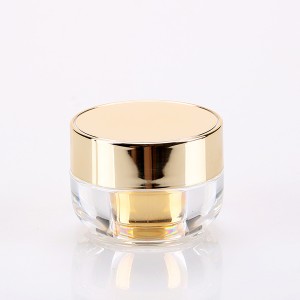 8 Years Exporter China Hot Sale Cosmetic Jar Custom Color Double Wall 5g 30g 50g Night Cone Shape Eye Gel Cream Jar