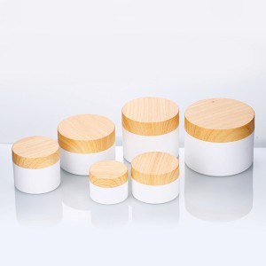 Discount Price Cream Jars Cosmetic Packaging - 10g 15g 30g 50g 100g 200g 250g custom cosmetic jar pp cream jar plastic jar bamboo lid  – Sich