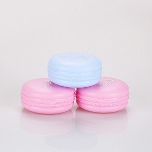 China New Product Square Plastic Jars - 5g 10g Macaroon Shape Eye Shadow Container Lip Balm Bottle Cute Plastic Jars – Sich