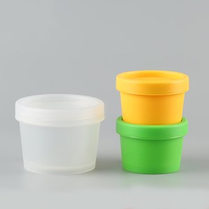 OEM Manufacturer China Empty Body Cream Hair Mask Cosmetic Packaging Plastic Jar (NE-50)