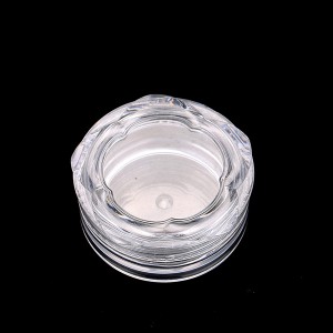 factory low price Essential Oil Bottle Caps - 10g Empty Clear Loose Powder Bottle Custom Logo Glitter Container for UV Gel – Sich