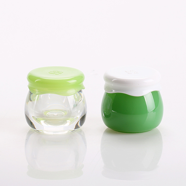2020 China New Design Mini Cosmetic Containers - 10g Honey Jar Shape Acrylic Empty UV Gel Nail Polish Cosmetic Bottle Lovely Mini Plastic Eye Cream Container – Sich