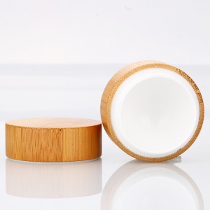 Supply ODM China Most Popular Pet Plastic Jar 200ml Cosmetic Packaging Bamboo Jar