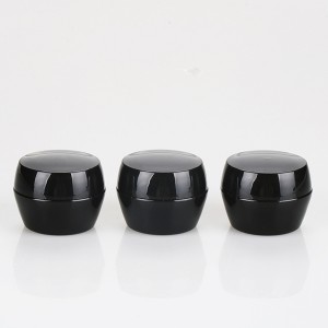Factory source Setting Powder Container - 3g 5g 8g color gel pp plastic black nail polish jar unique shape cosmetic cream container  – Sich