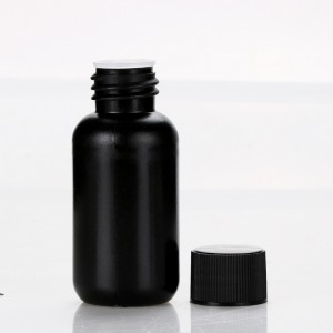 30ml Empty Black Cosmetic Packaging UV Gel Nail...