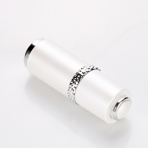 15ml New Design Plastic Cosmetic Essence Bottle Silver Luxury Empty Cosmetic Bottle With Dropper