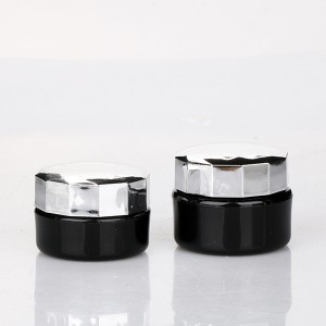 China New Product Acrylic Cosmetic Containers - 3g 5g mini nail polish bottle black color gel jar – Sich