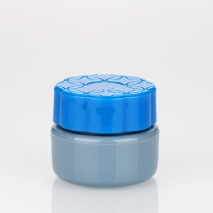 Factory Supply Small Jar - 5g colored makeup plastic jar wholesale blue designs uv glue container for nail gel – Sich