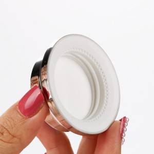 15g Double Wall Acrylic Round Plastic Nail Polish Jars Wholesale Custom Logo Cream Containers
