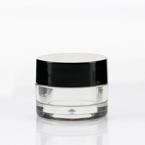 Super Purchasing for Black Cream Jar - 5g Empty Wholesale Cosmetic Cylinder Eye Shadow Jar Clear Plastic Bottle for Nail Glitter Powder – Sich