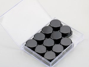 Big Discount Bueno Cream Jar - 12pcs Powder Container Eye Shadow Jars Black Nail Gel Bottle Set – Sich