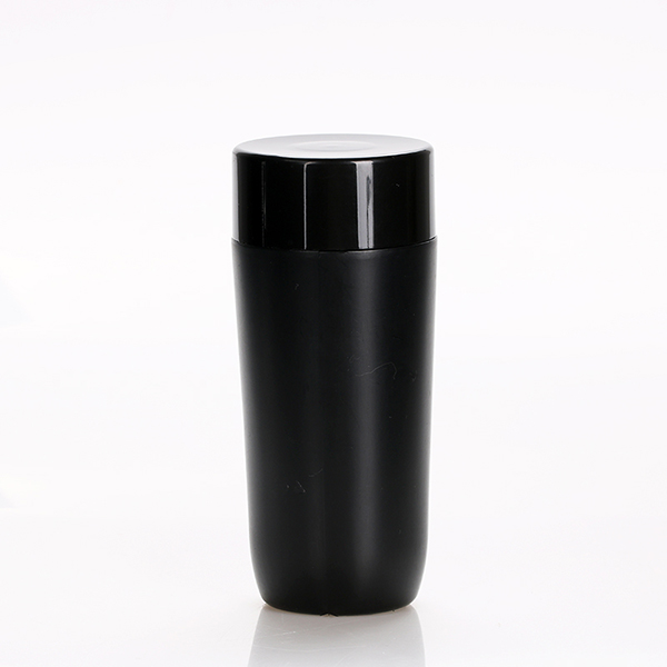 Factory Price Nail Polish Bottle Designs - 300ml Large Size Black Lotion PP Plastic Makeup Remover Bottle – Sich