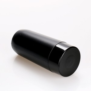 300ml Large Size Black Lotion PP Plastic Makeup Remover Bottle