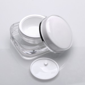 10ml transparent luxury plastic amber cosmetic gradient makeup empty sugar scrub bottle