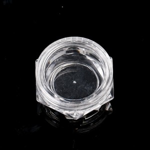 3g Loose Powder Jar Nail Glitter Empty Eyeshadow Containers With Clear Lids