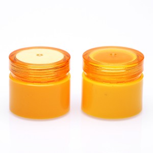 5g High quality cosmetic packaging empty screw cap plastic jar for cosmetics by cosmetic skincare plastic cream jar from Kinpack