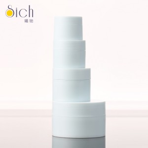 5g 10g 15g 30g 50g 80g Color Cream Jar With Lid Plastic PP Cosmetic Packing Jar Skin Care Body Scrub Jar