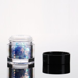 OEM/ODM Manufacturer China 5g Acrylic Nail Samples Container for Cylinder Powder Acrylic Cylinder Powder Jar Samples Empty Nail Art Glitter Jar