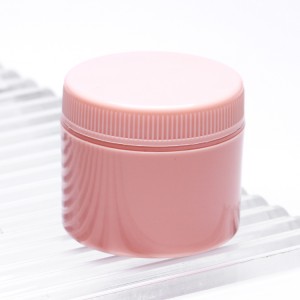 Custom made 15g pink body butter empty nail polish jar wholsale cosmetic containers