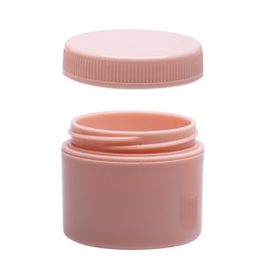 Custom made 15g pink body butter empty nail polish jar wholsale cosmetic containers