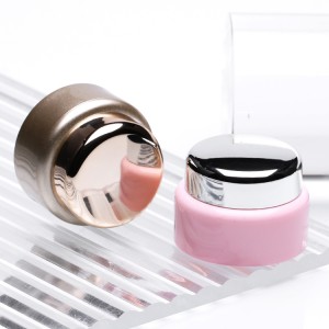 OEM/ODM Supplier Car Perfume Bottle - Empty cosmetic cream 5g lace glue jar gold/pink plastic mini liner container – Sich