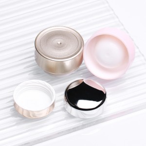 Empty cosmetic cream 5g lace glue jar gold/pink plastic mini liner container
