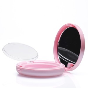 Popular Empty Air Cushion Compact Powder Cases Cosmetic Foundation Plastic Boxes With Mirror