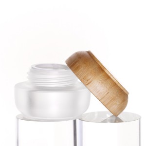 15g round wooden pet collar matte food not clear wide frosted plastic cosmetic jar