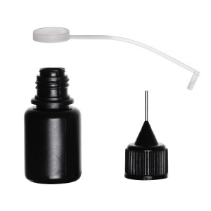5ml 10ml 15ml 30ml 50ml Empty DIY Craft Painting PE Plastic Dropper Precision Metal Needle Tip Applicator Squeeze Glue Bottle