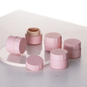 5g Mini cosmetic jar pink cosmetic cream balm j...