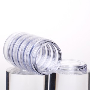 5g 10g makeup puff powder beauty blend case holder silico jar plastic glass cream tin with rotating metal lid